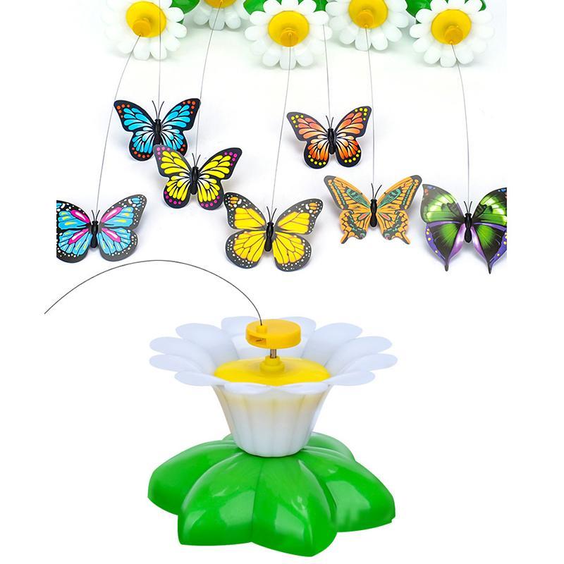 Electric Rotating Colorful Cats' Toy