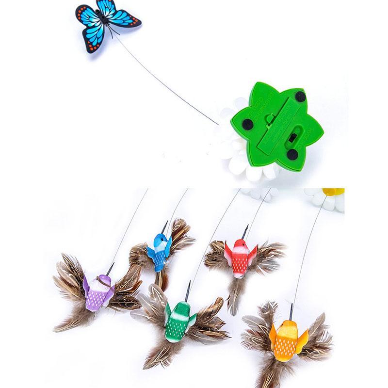 Electric Rotating Colorful Cats' Toy