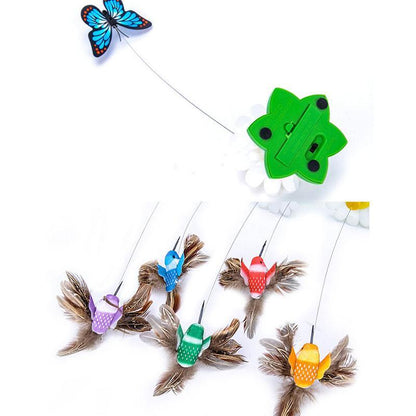 Electric Rotating Colorful Cats' Toy