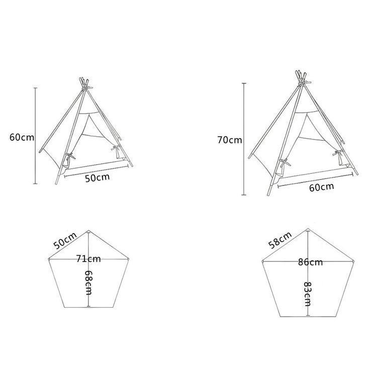 Pet Tepee Tent