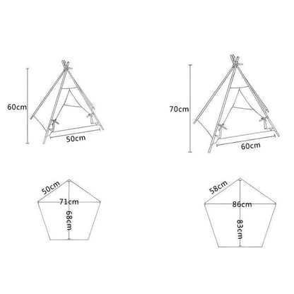Pet Tepee Tent