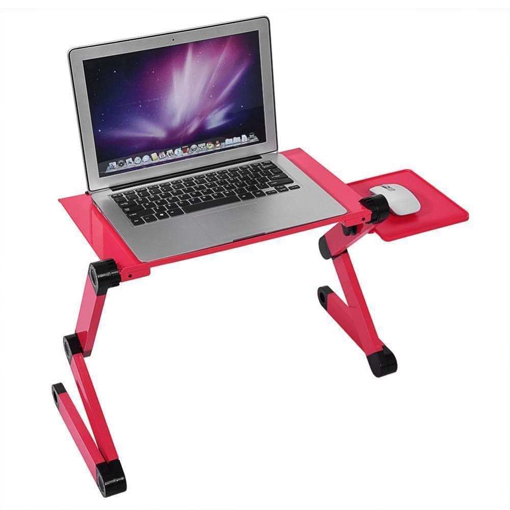 Adjustable Ergonomic Portable Aluminum Laptop Desk.