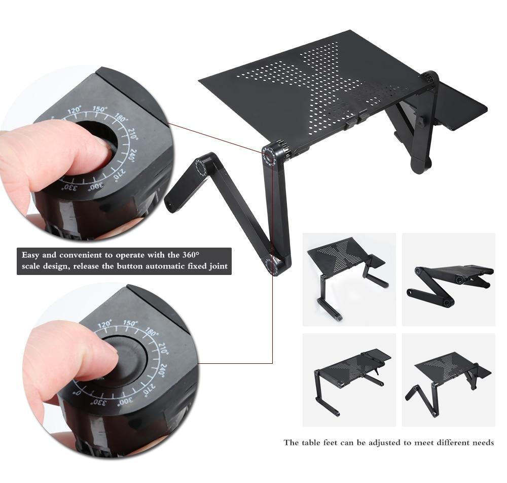 Adjustable Foldable Laptop Holder