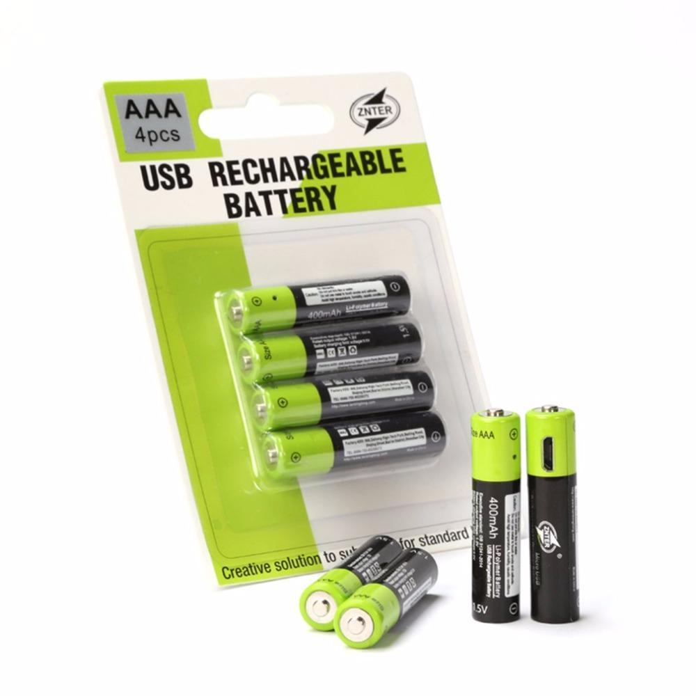 USB Rechargeable Batteries AAA