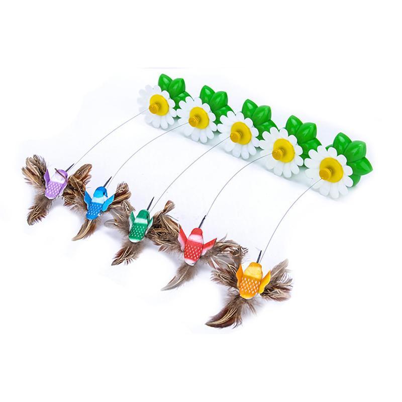 Electric Rotating Colorful Cats' Toy