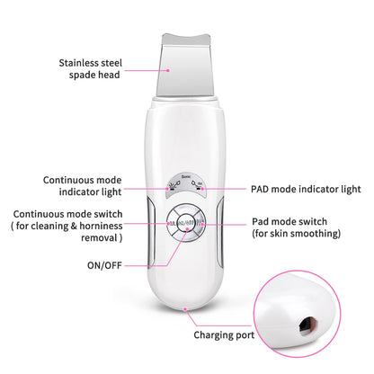 Ultrasonic Face Pore Cleaner Ultrasound Therapy Skin