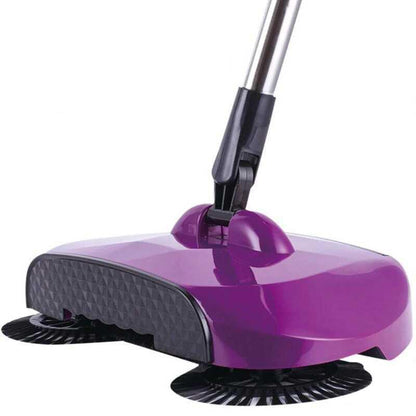 360° Broom Sweeper No Electricity or Batteries Needed