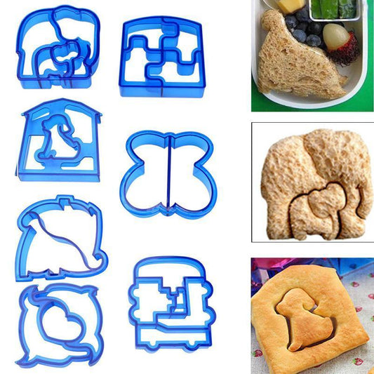 Sandwich Bread Mold Cutters 7pcs Set