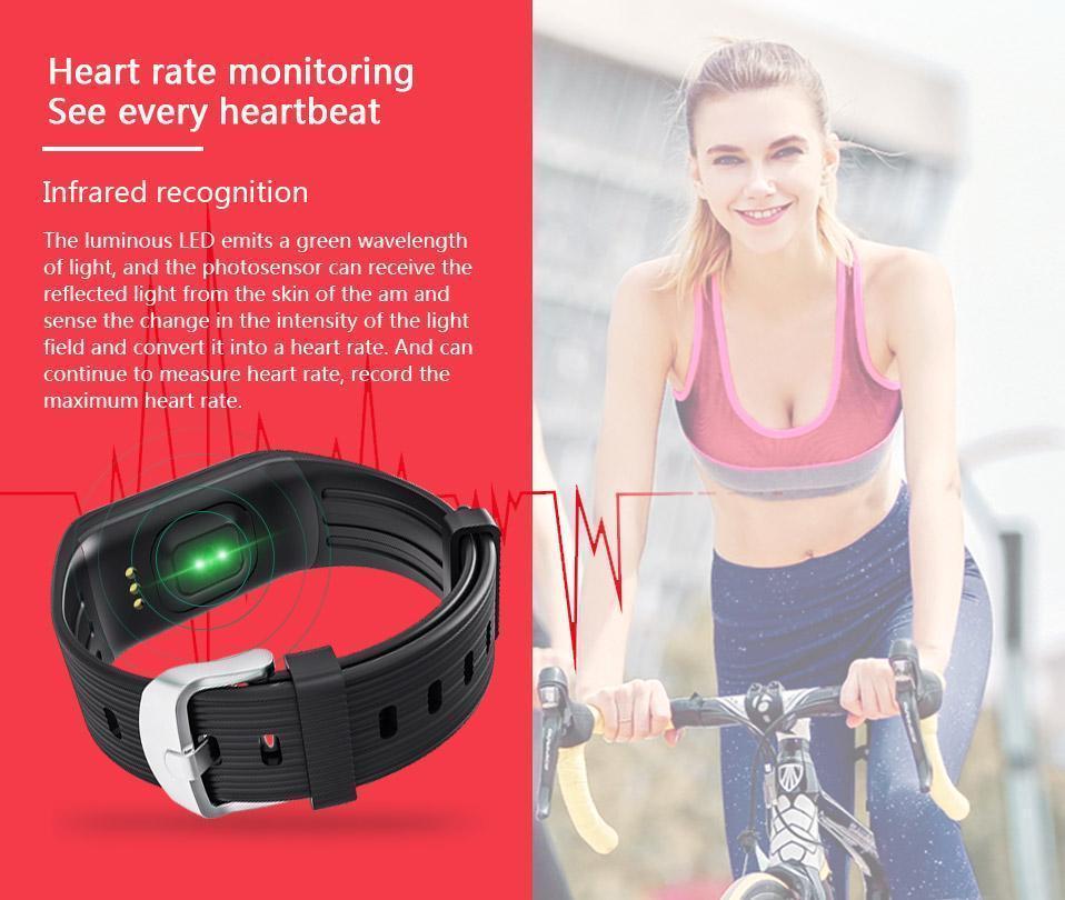 K1 Smart Watch - Real-time Heart Rate Monitor For Men Women!