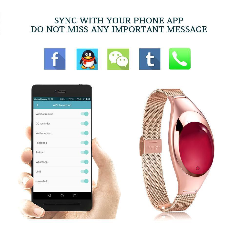 Smart Watch for Woman Fashion - Keep Yourself Stylish While You're Exercising!