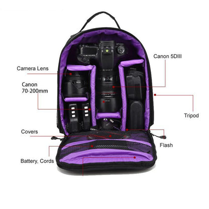 Waterproof Functional Camera Bag