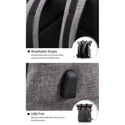 Multi-Functional Waterproof DSLR Camera Travel Bag With USB Port