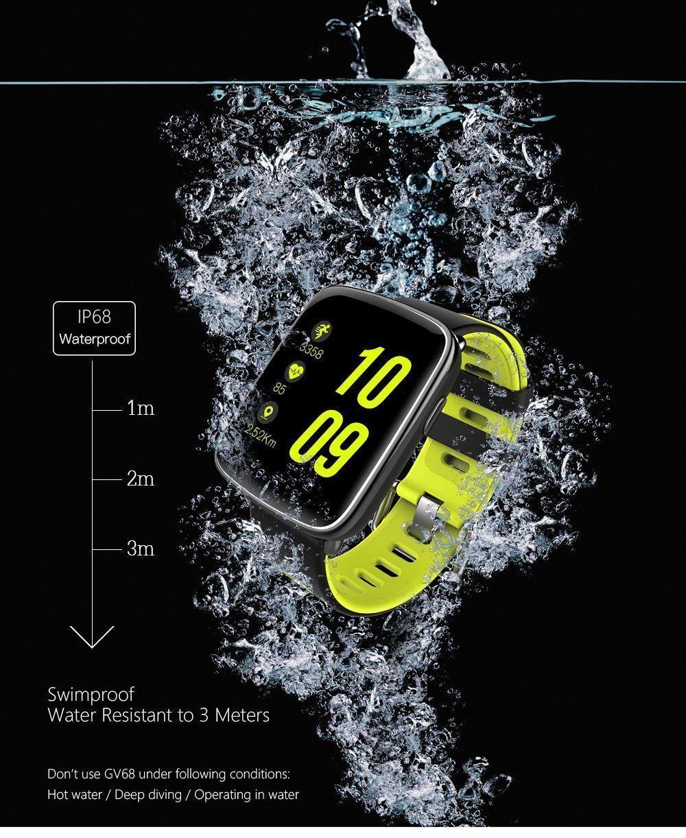 GV68 Smartwatch Pedometer Smart Watch - Can Supervise Your Physical Condition in Real Time!