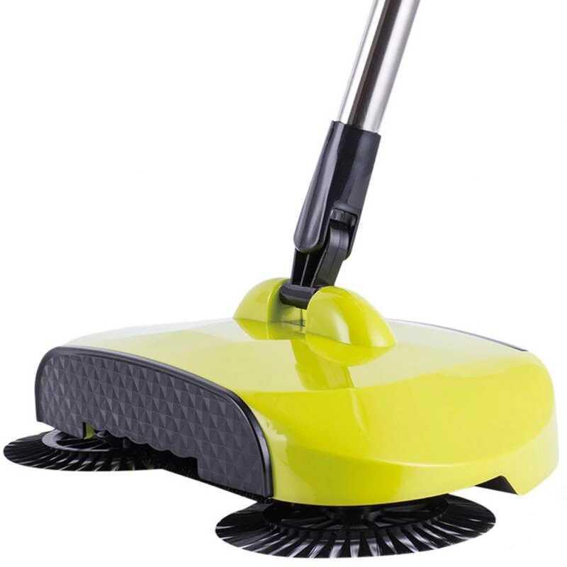 360° Broom Sweeper No Electricity or Batteries Needed