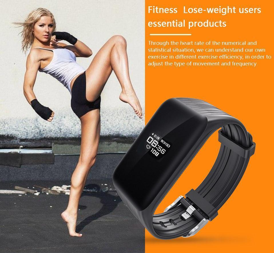 K1 Smart Watch - Real-time Heart Rate Monitor For Men Women!