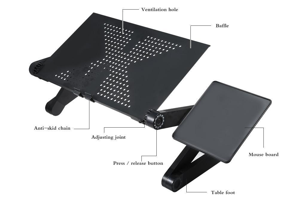 Adjustable Foldable Laptop Holder