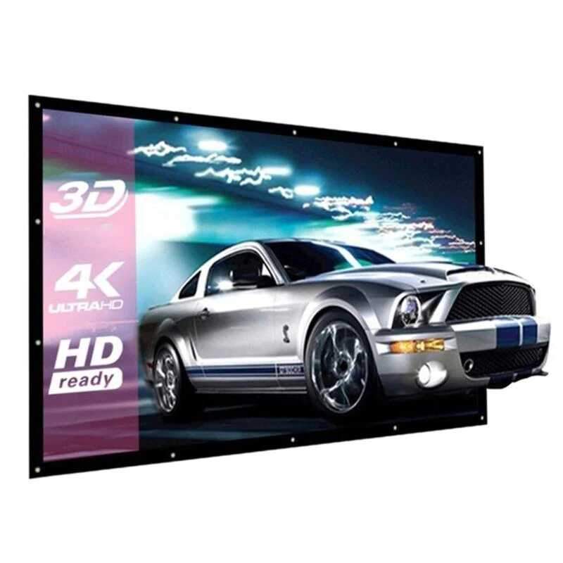 120in LED Projector Screen For Home Theater