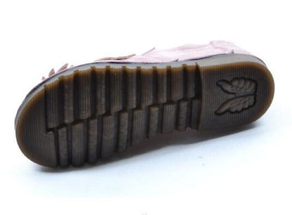 Genuine leather shoes,literary and artistic women shoes