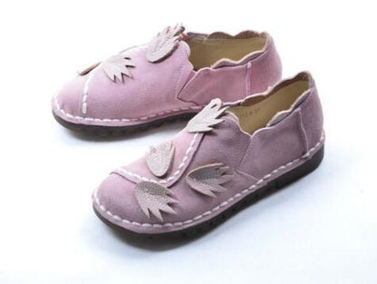 Genuine leather shoes,literary and artistic women shoes