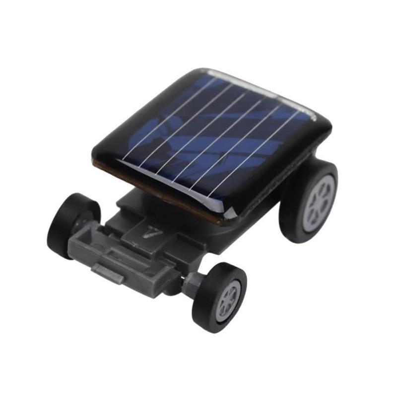 High Quality Smallest Mini Car Solar Power Toy Car Racer Educational Gadget Children Kid's Toys Hot Selling