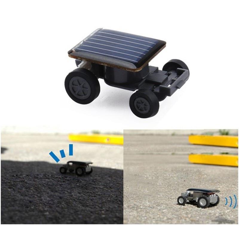 High Quality Smallest Mini Car Solar Power Toy Car Racer Educational Gadget Children Kid's Toys Hot Selling