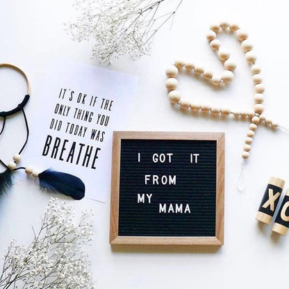Felt Letter Board