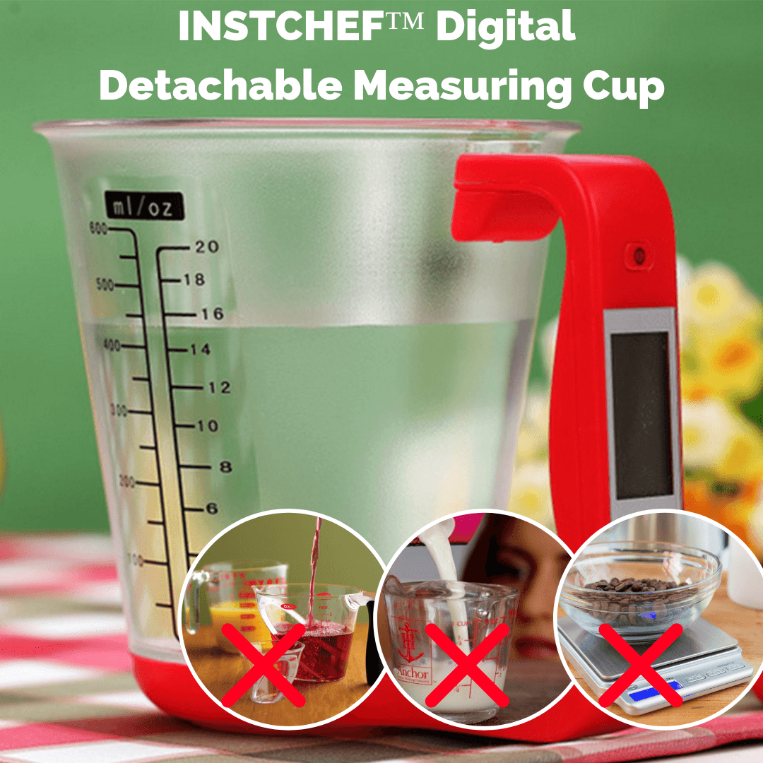 QUIKCHEF™ Digital Detachable Measuring Cup