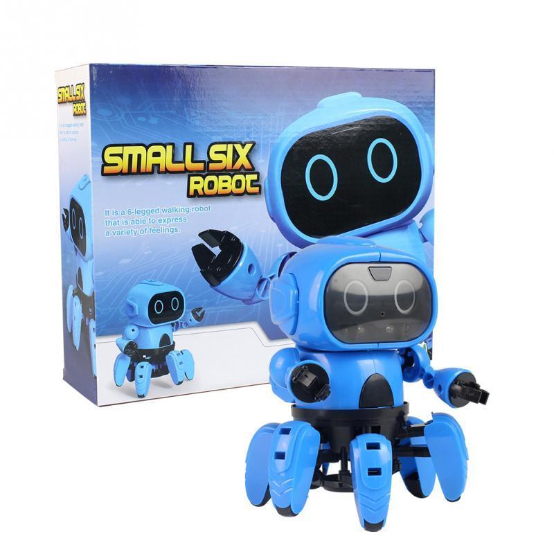 Intelligent Induction Robot DIY Assembled Electric Follow Robot with Gesture Sensor Obstacle Avoidance Kids Educational Toys