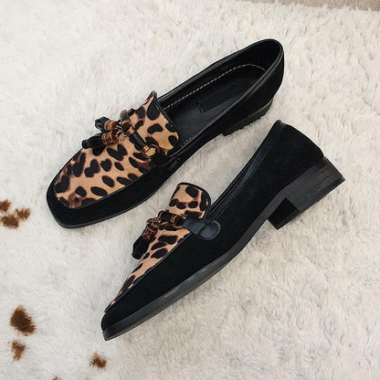 Fashion Casual Flats Women Square Toe Footwear