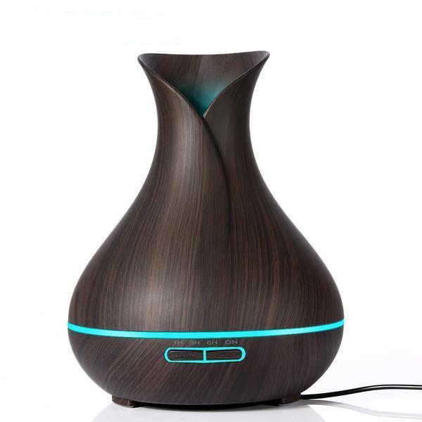 Wood Grain Essential Oil Diffuser (400ml)