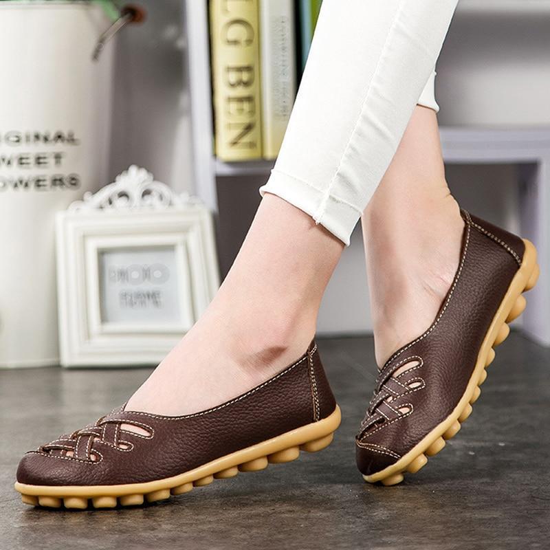 Women Flats  New Women Shoes Fashion Solid Soft Loafers