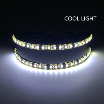 LED Luminescent Spectacles Halloween Decoration Mask