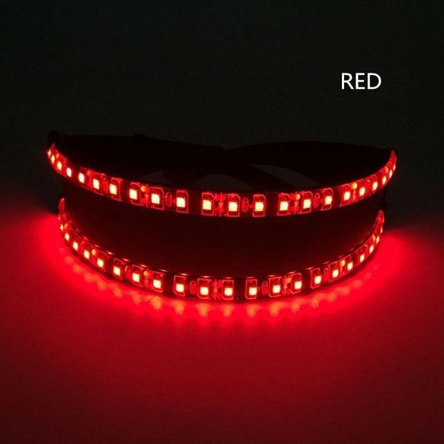 LED Luminescent Spectacles Halloween Decoration Mask