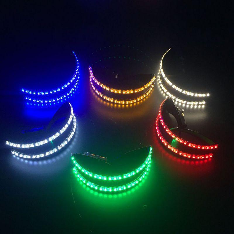 LED Luminescent Spectacles Halloween Decoration Mask