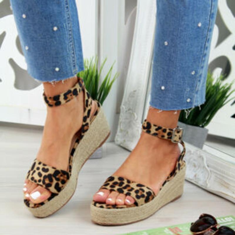 Platform Sandals fashion Women Flat Sandal Wedges Shoes