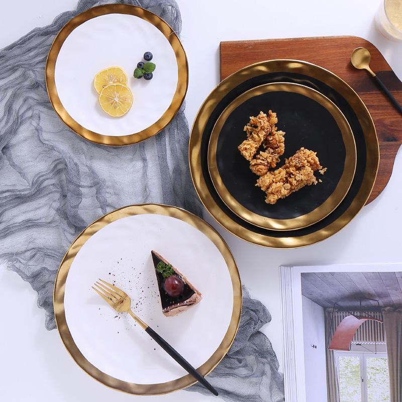 Gold Accent Dinnerware Set