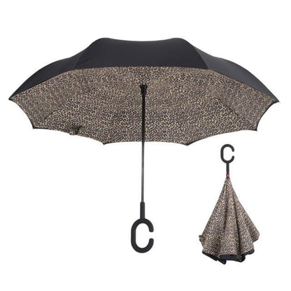 Double-Layer Hands-Free Inverted Umbrella