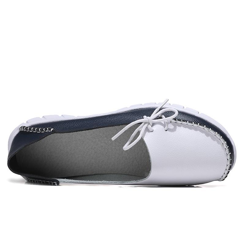 Loafers Women Light-weight Women Flats Lace-up Sneakers Shoes