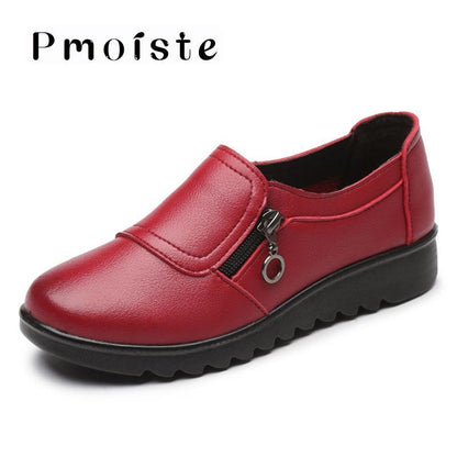 Loafers flats superstar shoes round toe solid shoes