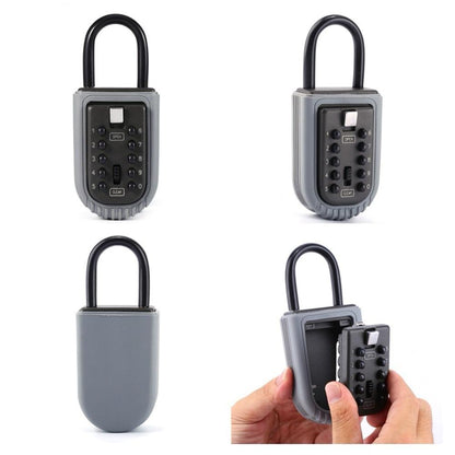 Lock Picks 10 Digit Combination Lock Safe Storage Box Combination Padlock Portable Key Safe Box Key Holder For Home Outdoor Used