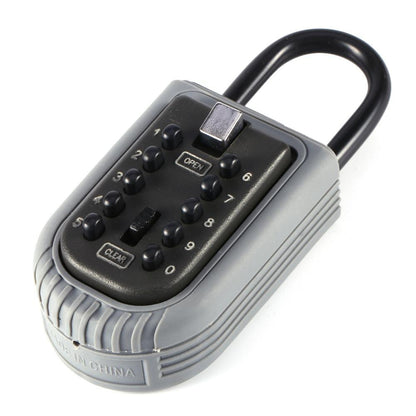 Lock Picks 10 Digit Combination Lock Safe Storage Box Combination Padlock Portable Key Safe Box Key Holder For Home Outdoor Used