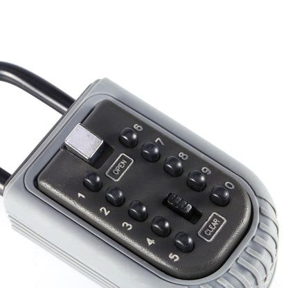 Lock Picks 10 Digit Combination Lock Safe Storage Box Combination Padlock Portable Key Safe Box Key Holder For Home Outdoor Used