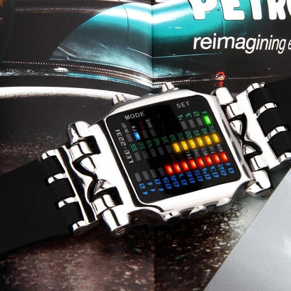 Luxury Watches Men Fashion Rubber Strap LED Digital Watch Men Waterproof Sports Military Watches Relogios Masculino