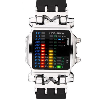 Luxury Watches Men Fashion Rubber Strap LED Digital Watch Men Waterproof Sports Military Watches Relogios Masculino
