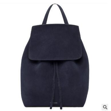 MANSURSTUDIOS  women Faux suede backpack mansur lady suede backpack