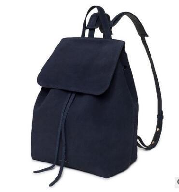 MANSURSTUDIOS  women Faux suede backpack mansur lady suede backpack