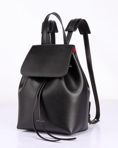 MANSURSTUDIOS  women leather backpack  mansur lady real