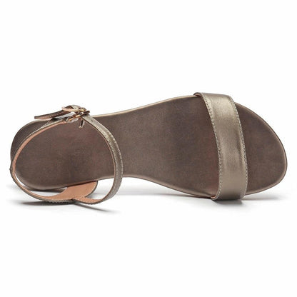New genuine leather sandals women shoes