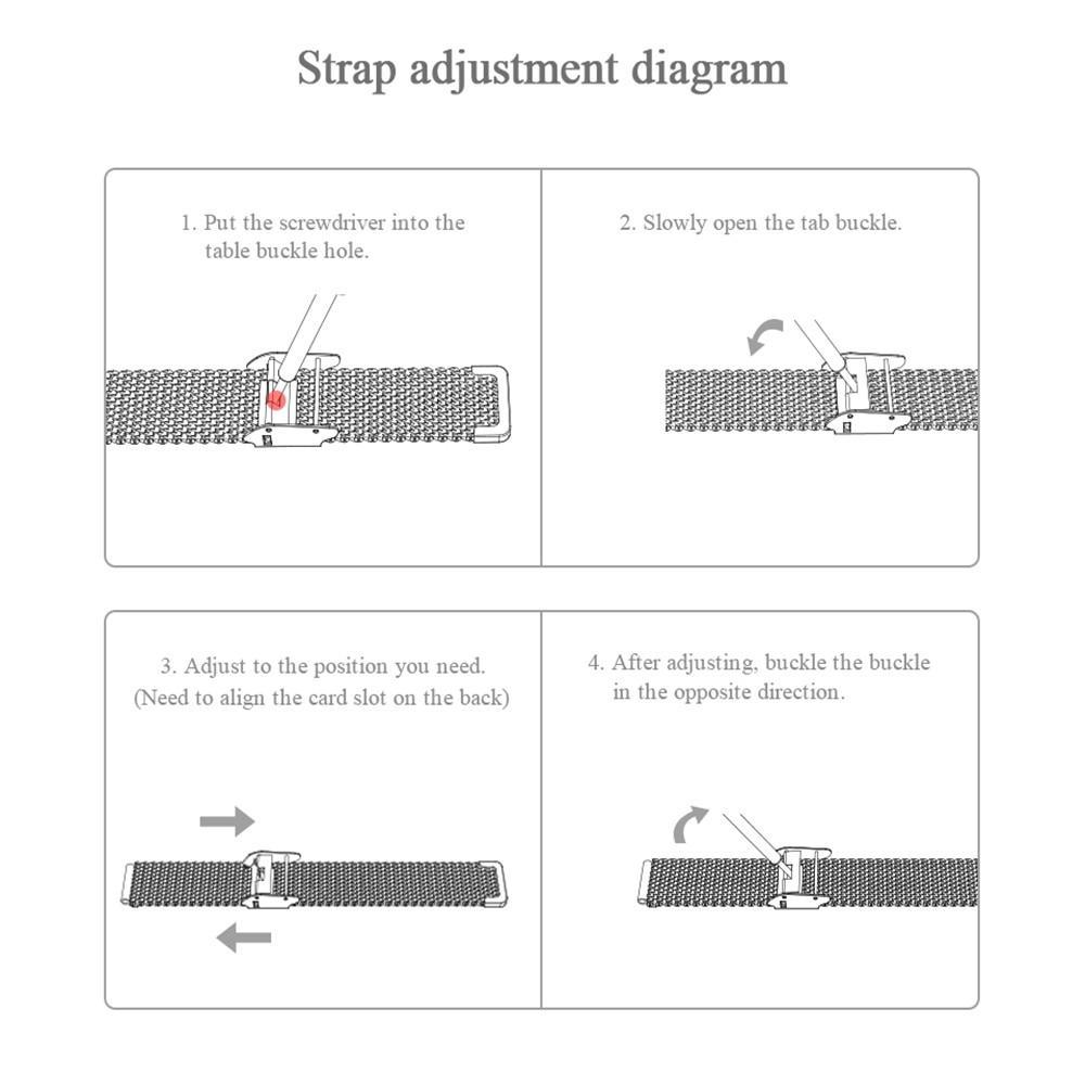 Mi Band 3 4 Wrist Strap Metal Screwless Stainless Steel For Xiaomi Mi Band 4 3 Strap Bracelet Miband 4 3 Wristbands Pulseira