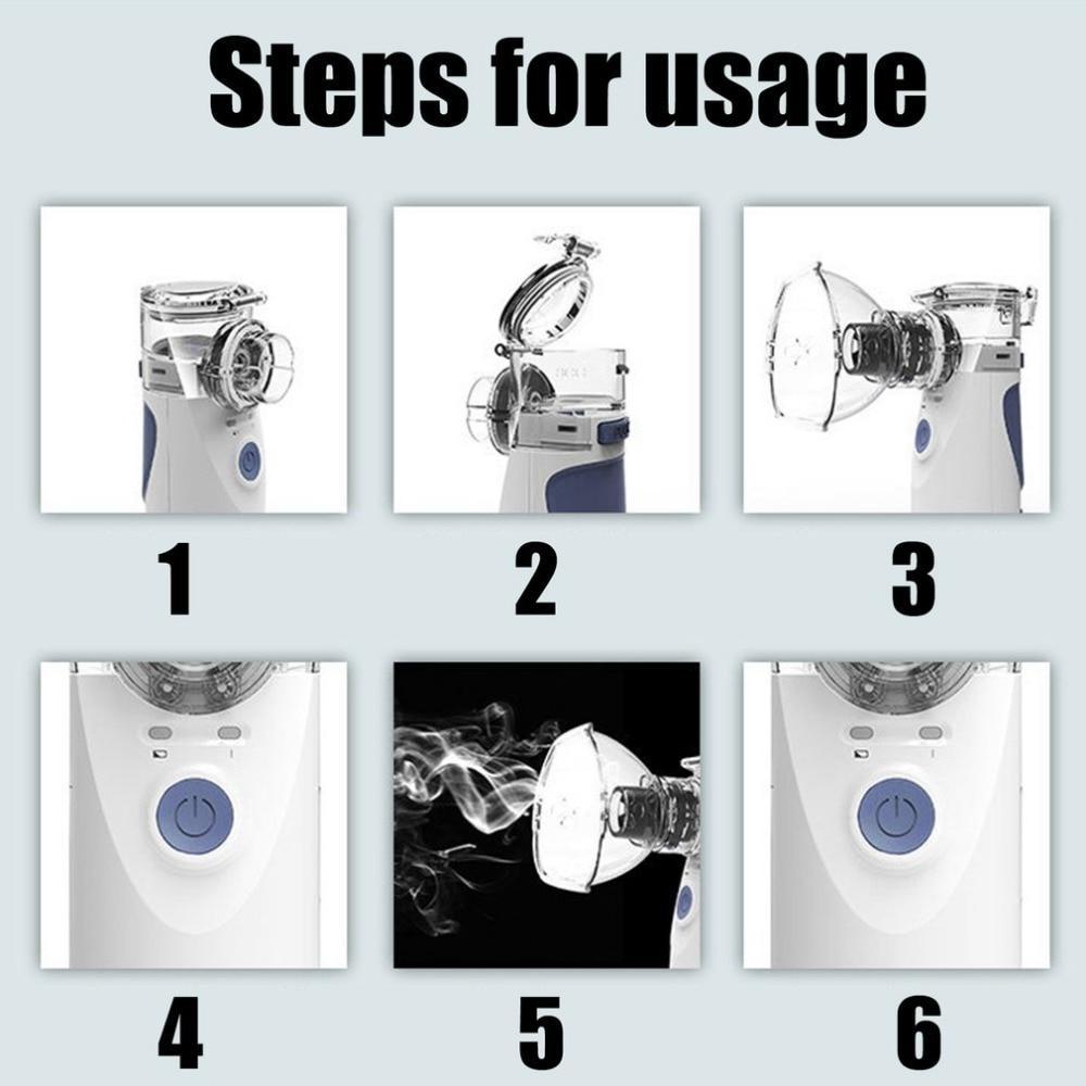 Portable Ultrasonic Nebulizer Mini Handheld
